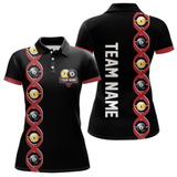 Maxcorners DNA Billiard 8 Ball & 9 Ball Shirts For Men Custom Funny Pool Billiard Jerseys Team Polo & 1/4 Zip LM064