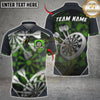 Maxcorners Darts Abstract Grunge Dartboard Splash Multicolor Customized Name, Team Name 3D Shirts