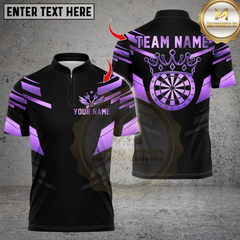 Maxcorner Darts King Dartboard Design Multicolor Customized Name, Team Name 3D Shirts