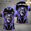 Maxcorners Billiard Pool 8 Ball Arctic Wolf Personalized Name Men And Women 3D Polo Shirt Custom Billiard Team Jersey For Tammie