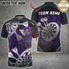 Maxcorners Darts Abstract Grunge Dartboard Splash Multicolor Customized Name, Team Name 3D Shirts