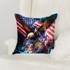 Maxcorners Darts American Eagle Pride Flag Customized Name 3D Pillow