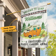 Maxcorners Camping Garden Flag VT14