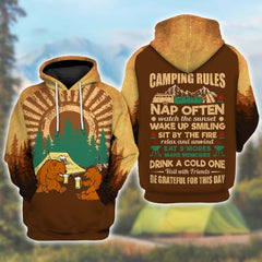 Maxcorners Camping 3D All Over Printed Shirt VTHD69