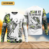 Maxcorners Jerk It Till She Swallow, Fishing Thing Hooded UPF Shirt, Funny Fishing Shirt, Fishing Shirt For Men