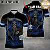 Maxcorners Billiard Ball 8 And Ball 10 Reaper Multicolor Options Personalized Name, Team Name 3D Shirt