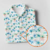 Maxcorners Watercolor Palm Tree Hawaiian Golf Shirt, Summer Vibe Women's Golf Tops, Ladies Golf Shirts LM1507