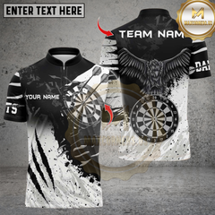Maxcorners Darts Eagle Crack Personalized Name 3D Unisex Shirt