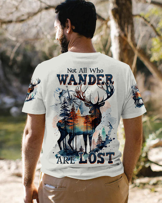 Maxcorners Not All Who Wander Are Lost Deer All Over Print LM2101