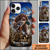 Maxcorners Duck Hunting German Shorthaired Pointer American Flag Marsh Adventure Personalized Name 3D Phone Case - Boykin Spaniel