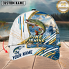 Maxcorners Fishing Offshore Boat Personalized Name 3D Cap