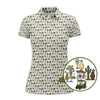 Maxcorners Pattern Golf Shirt, Mexican Golf Shirt For Golfer, Funny Golf Shirt For Men