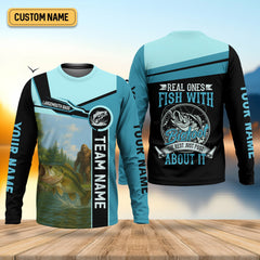 Maxcorners Bigfoot Fishing, Largemouth Bass Fishing, Team Fishing Shirt, SPF Shirt, Presents For Fishermen