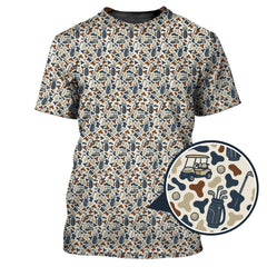 Maxcorners Funny Pattern Golf Shirt For Golfer, Crazy Golf Shirt, Golf Gift For Men