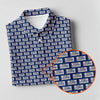 Maxcorners Blue New York Assman Pattern Polo Shirt, Golf Tops For Women, Hawaiian Golf Shirt, Women’s Golf Polo LM1507
