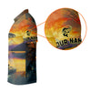Maxcorners Gone Squatchin And Catchin UFO Bigfoot Fishing UPF Shirts, Fishing Gifts For Men, Fishing Shirts For Men
