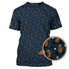 Maxcorners Dog Pattern Golf Shirt, Dachshund Golf Shirt, Golf Gift For Men, Funny Golf Shirt For Golfer