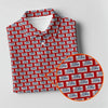 Maxcorners Red New York Assman Pattern Polo Shirt, Ladies Golf Shirts, Hawaiian Golf Shirt, Women’s Golf Apparel LM1507