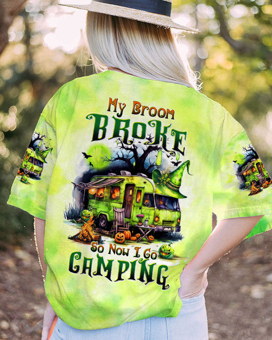 Maxcorners My Broom Broke So Now Halloween Camping All Over Print LM2101
