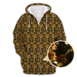 Maxcorners Pointer Golf Polos , Pattern Golf Shirt For Dog Lover, Dog Golf Shirt, Crazy Golf Shirt For Golfers