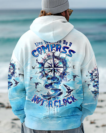 Maxcorners Live Your Life By A Compass Waves All Over Print LM1501