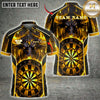 Maxcorners Darts Dark Beast Electric Dartboard Multiple Options Personalized Name, Team Name 3D Shirt