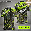 Maxcorners Dart Shirt Tommy Gun Ver2 Personalized Name For Tom Trepanier