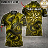 Maxcorners Darts Mystic Dragon Energy Orb Multiple Options Personalized Name, Team Name 3D Shirt