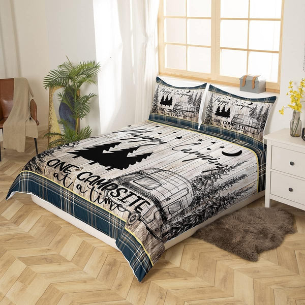 Maxcorners Happy Camping One 3D Bedding Set