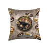 Maxcorners Darts Golden Skull Crown Hearts Customized Name 3D Pillow