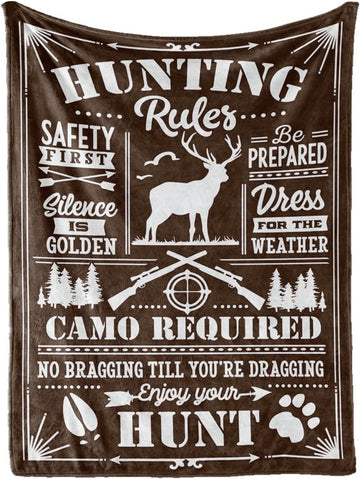Maxcorners Hunting Throw Blanket LM1611