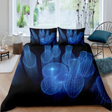 Maxcorners Virtual  Bowling Ball And Pins 3D Bedding Set