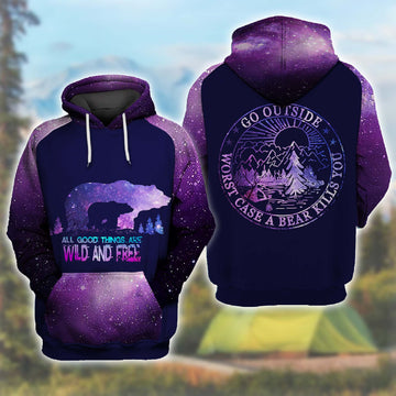 Maxcorners Camping 3D All Over Printed Shirt VTHD72