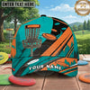 (8 Colors) Maxcorners Disc Golf Mountain Flying Discs & Chain Basket Personalized Name 3D Cap LM3009