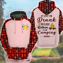 Maxcorners Camping 3D All Over Printed Shirt VTHD78