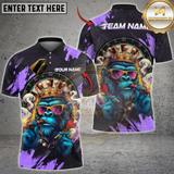 Maxcorners Darts King Ape Dartboard Multicolor Customized Name, Team Name 3D Shirt