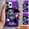 Maxcorners Cool Street Dartboard Character Urban Style Personalized Name 3D Phone Case