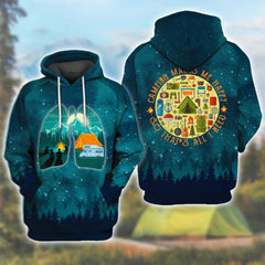 Maxcorners Camping 3D All Over Printed Shirt VTHD79