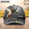 Maxcorners Hunting Metal Camo Personalized Name 3D Cap