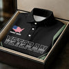 Maxcorners Personalized Veteran America 250 Polo Shirt Gray Accent, Women’s Golf Polo, Ladies Golf Shirts LM1507