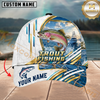 Maxcorners Fishing Offshore Boat Personalized Name 3D Cap