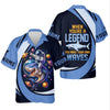 Maxcorners When You're A Legend You Make Your Own Waves Shark Shirt, SPF Shirt For Men, Fishing Shirts For Men