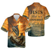 Maxcorners I Catch He Cleans, Jesus Fishing Shirt, Funny Fishing Shirt, SPF Shirt For Men, Gift For Fisherman