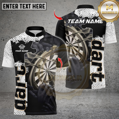 Maxcorners Darts Holding DartBoard Target Shooting Personalized Name 3D Unisex Shirt