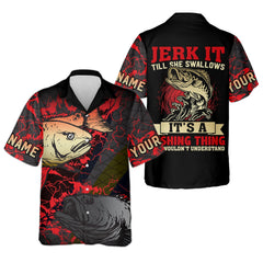 Maxcorners Bass Fishing UPF Shirts, It's a Fishing Thing You Would't Understand, Funny Fishing Shirt, Gift For Fisherman