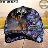 Maxcorners Hunting Deer Camouflage Multicolor Personalized Name 3D Cap