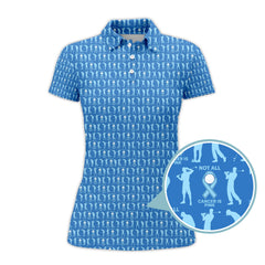 Maxcorners Funny Golf Pattern Shirt For Men, Prostate Cancer Golf Shirt, Golf Pattern Shirt For Golfer