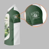 Maxcorners Custom Augusta Golfer Home Of Champions Men's Golf Polo Shirt, Mens Golf Gift, Mens Golf Shirt