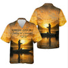 Maxcorners Someone I Love Is Fishing In Heaven Fishing Memorial SPF Shirt For Men, Gift For Fisherman
