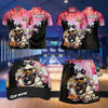 Maxcorners Bowling Funny Duck Bowling Ball Design Personalized Team Sportswear Set - Polo Shirt, Cap & Skorts